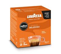 Lavazza A Modo Mio Espresso Delizioso, 1 Paquete de 16 Cápsulas de Café, 100% Arábica, Sabor Dulce, Intensidad 8/13, Tostado Medio, para un Espresso de 40ml