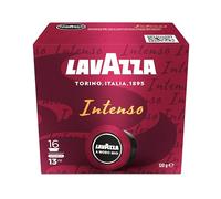 Lavazza A Modo Mio Espresso Intenso, 128 cápsulas de café, para un espresso con notas de cacao y especias, arábica y robusta, intensidad 13/13, tostado medio, 8 paquetes x 16 cápsulas [Amazon