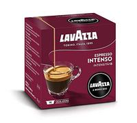 Lavazza A Modo Mio Espresso Intenso, 256 cápsulas de café, para un espresso con notas aromáticas de cacao y especias, árabes y robustas, intensidad 13/13, tostado medio, 16 cajas de 16
