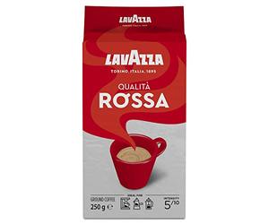 Lavazza Café Molido Espresso Qualità Rossa, Paquete de 4 x 250 g (Total 1 kg)