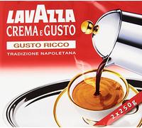 Lavazza Caffè Crema e Gusto Ricco - Confezione da 2 Pacchetti x 250 gr