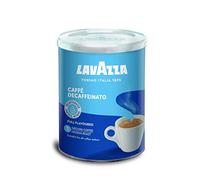 Lavazza, Caffè Decaffeinato, Café Molido Natural Descafeinado, 2 Latas de 250 g, para Cafetera Italiana, de Filtro y Francesa, con Notas de Frutos Secos, Arábica y Robusta, Intensidad 3, Tueste Medio