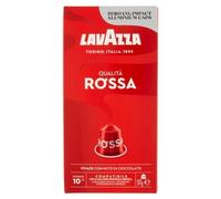 Lavazza Calidad Roja Cápsulas Café 10 Piezas Compatible con Máquinas nespresso