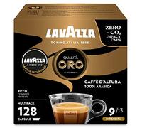 Lavazza, Cápsulas A Modo Mio Calidad Oro Café de Altura, 128 Cápsulas de Café, con Notas de Frutas y Flores, 100% Arábica, Intensidad 9, Tostado Medio, Sabor Corposo y Aromático, 8 Paquetes x 16