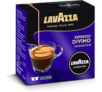 Lavazza, Cápsulas A Modo Mio Espresso Divino, 5 Paquetes de 12 Cápsulas de Café, con Notas de Cacao y Frutas Exóticas, Arábica y Robusta, Intensidad 11, Tostado Oscuro, Sabor Intenso