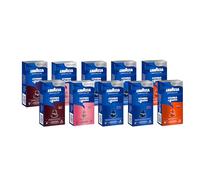 Lavazza, Cápsulas de Café de Aluminio, Sabores Surtidos Crema y Gusto, Compatibles con Máquinas Nespresso, 10 Paquetes de 10 Cápsulas, 4 x C&G, 3 x C&G Dolce, 2 x C&G Ricco, 2 x C&G Forte, 100