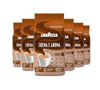 Lavazza Crema e Aroma, Café en Grano, Pack de 6, 6 x 1000g
