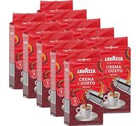 Lavazza Crema e Gusto Ricco, Café Molido, 10x 250g