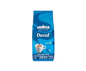 Lavazza, Decaf My Easy Day Classico, Café en Grano Descafeinado, 500 g | Notas de Almendras y Miel, 100% Arábica, Intensidad 3/10, Tostado Medio, para Máquina Espresso