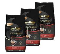 Lavazza Espresso Barista, 1000 g de granos enteros, paquete de 3
