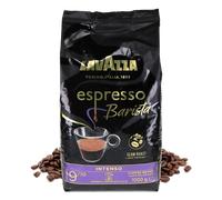 Lavazza, Espresso Barista Intenso, Café en Grano Natural Tostado, Ideal para Máquina de Café Espresso o Superautomática, con Notas Aromáticas de Cacao y Madera, Intensidad 9/10, Tueste Medio, 1 kg