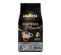 Lavazza, Espresso Barista Perfetto, Café en Grano Natural, Ideal para Máquina de Café Espresso o Superautomática, con Notas Aromáticas Florales, 100% Arábica, Intensidad 6/10, Tueste Medio, 1 kg