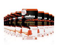 Lavazza, Espresso Gourmet Caramel, 100 Cápsulas de Aluminio Compatibles con Máquinas Nespresso Original, con Aroma Natural de Caramelo, 100% Arábica, Intensidad 8/13, Tostado Medio