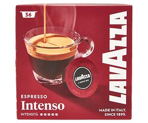Lavazza Intenso - Cápsulas de café expreso, paquete de 36