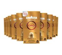 Lavazza, Qualità Oro, 100 Cápsulas de Café Compatibles con las Máquinas Nespresso* Original, con Notas Aromáticas Florales y Afrutadas, 100% Arábica, Intensidad 8, Tueste Ligero