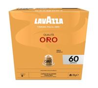 Lavazza, Qualità Oro, 60 Cápsulas Café Compatibles Nespresso | Notas Afrutadas y Florales, 100% Arábica, Intensidad 8/13, Tostado Ligero