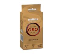 Lavazza, Qualità Oro, Café Molido Natural, Ideal para Cafetera Italiana, de Filtro y Francesa, con Notas Aromáticas de Frutas y Flores, 100% Arábica, Intensidad 5, Tueste Medio, 250 g
