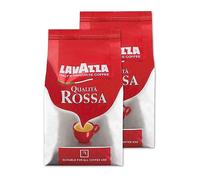 Lavazza Qualità Rossa, Café en Grano, pack de 2, 2 x 1000g