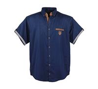 Lavecchia Men's Shirt Navy Blue, tamaño:7XL