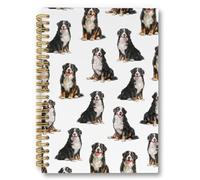 laveliabel Cuaderno en espiral de regalo de perro de montaña bernesa, regalos de perros para mujeres, dueños de mascotas, cuadernos de diario, regalo para amantes de los perros, cuaderno en espiral