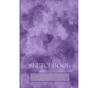 Lavender cloud Sketchbook: Cute Aesthetic Drawing Book with 110 Blank Pages for Sketching, Doodling and Creative ldeas