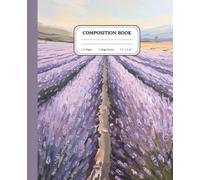 Lavender Fields Notebook: Relaxing Floral Journal for Stress Relief & Calm: Soothing Purple Blooms, Gentle Breeze & Peaceful Nature - Aesthetic ... for Mindfulness, Relaxation & Daily Balance