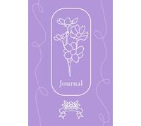 Lavender Floral Journal (6" x 9"): Simple Artistic/Gifts for Women/Soft Matte Cover/Cheap Gifts
