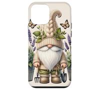 Lavender Flower Garden Gnome For Women And Men Lilac Floral Carcasa para iPhone 12 mini