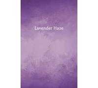 "Lavender Haze" Notebook: A5 wide ruled notebook