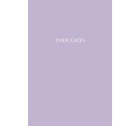 Lavender Notebook 6x9 Blank | Creative Journal for Reflection, Ideas & Self Expression | Minimalist Notebook | 100 Pages
