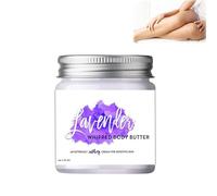 Lavender Whipped Organic Body Butter, Coconut Oil & Lavender Essential Oil, Lavender Whipped Body Cream, Lavender Essential Oils Moisturizer for Dry Skin (1Pcs)