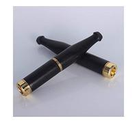 Lavendre 1 unids madera maciza de madera tubo filtro fumar pipas portátil creativo tabaco pipas regalos humo boquilla (negro)