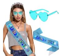LaVenty fajín reina bailarina decoraciones para fiestas mamma mia decoraciones para despedidas de soltera disco decoraciones para despedidas de soltera mamma mia