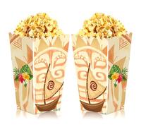 LaVenty moana fiesta de cumpleaños moana fiesta de las palomitas cajas moana fiesta de los favores treat goodies dulces favores bolsas cajas para cumpleaños babyshower