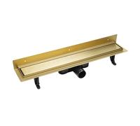 Laveo Basso desagüe lineal con rejilla 90 cm dorado COBG91D