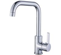 Laveo Lena grifo de cocina de pie cromo BKU065D