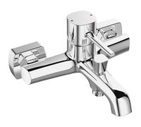 Laveo Pola grifo de bañera y ducha a pared cromo BAP010D