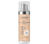 lavera 3en1 Tinted Moisturising Cream 24h -Ivory Nude 02- Crema hidratante ∙ Base de maquillaje ∙ Aloe Vera ∙ Vegan Cosmética Natural Bio Maquillaje Organico 100% Certificado (30 ml)