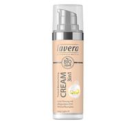 lavera 3en1 Tinted Moisturising Cream Q10 -Ivory Light 01- Crema hidratante ∙ Base de maquillaje ∙ Aloe Vera ∙ Vegan Cosmética Natural Bio Maquillaje Organico 100% Certificado (30 ml)