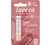 lavera Bálsamo multi blíster - Sunrise Rosé 04 - Fresco Glow - Fácil de mezclar - para ojos, labios y mejillas - vegano - cosmética natural
