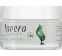 lavera Barrier Balance Day Cream - Crema sin alcohol - Sin fragancia - Hidratante y regeneradora - fortalece la barrera de la piel - prebióticos - vegana - cosmética natural - 50 ml