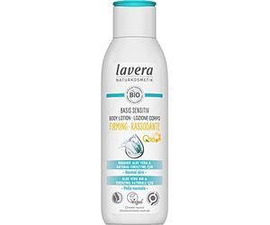 lavera Base Sensible Loción Corporal Reafirmante - Cosméticos Naturales - vegano - Aloe Vera Orgánico y Coenzima Natural Q10 - Certificado - 250ml