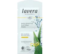lavera Base Sensitiv anti-arrugas Máscara Natural coenzym Q10, 15 unidades (15 x 10 ml)