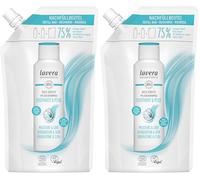 lavera Bolsa de recambio basis sensitiv Shampoo Moisture & Care - Sin silicona - Hidratación intensiva y cuidado suave - Vegano - Cosmética natural - 500 ml (Paquete de 2)