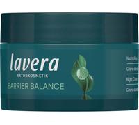 lavera Crema de noche Barrera Balance sin alcohol, sin perfume, regeneración de la piel, fortalece la barrera cutánea, prebióticos, vegano, cosmética natural, 50 ml