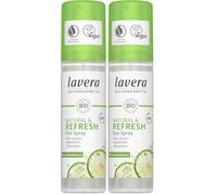 lavera Desodorante en aerosol NATURAL REFRESH - Desodorante unisex con lima orgánica y minerales naturales - 48 horas de protección fiable - sin aluminio - sensación fresca de la piel - vegano -