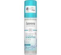 lavera, Desodorante en spray base sensible natural sensible, 48 h, vegano, cosmética natural, bioaloe vera, minerales naturales sin aluminio, fórmula suave, 48 horas, desodorante de protección, 75 ml