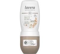 Lavera Desodorante Roll-on Natural y Suave 48h - Vegano - Avena Orgánica y Minerales - Sin Aluminio - Protección Fiable y Aroma Discreto