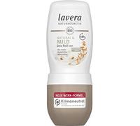Lavera Desodorante Roll-on Natural y Suave 48h - Vegano - Avena Orgánica y Minerales - Sin Aluminio - Protección Fiable y Aroma Discreto