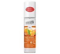 Lavera Desodorante Spray con Naranja - 4 Recipientes de 75 ml - Total: 300 ml